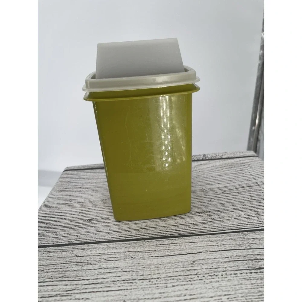 Tupperware Pickle Keeper Holder Vintage Clear Lid Green Drainer #1330-1 3 Pieces